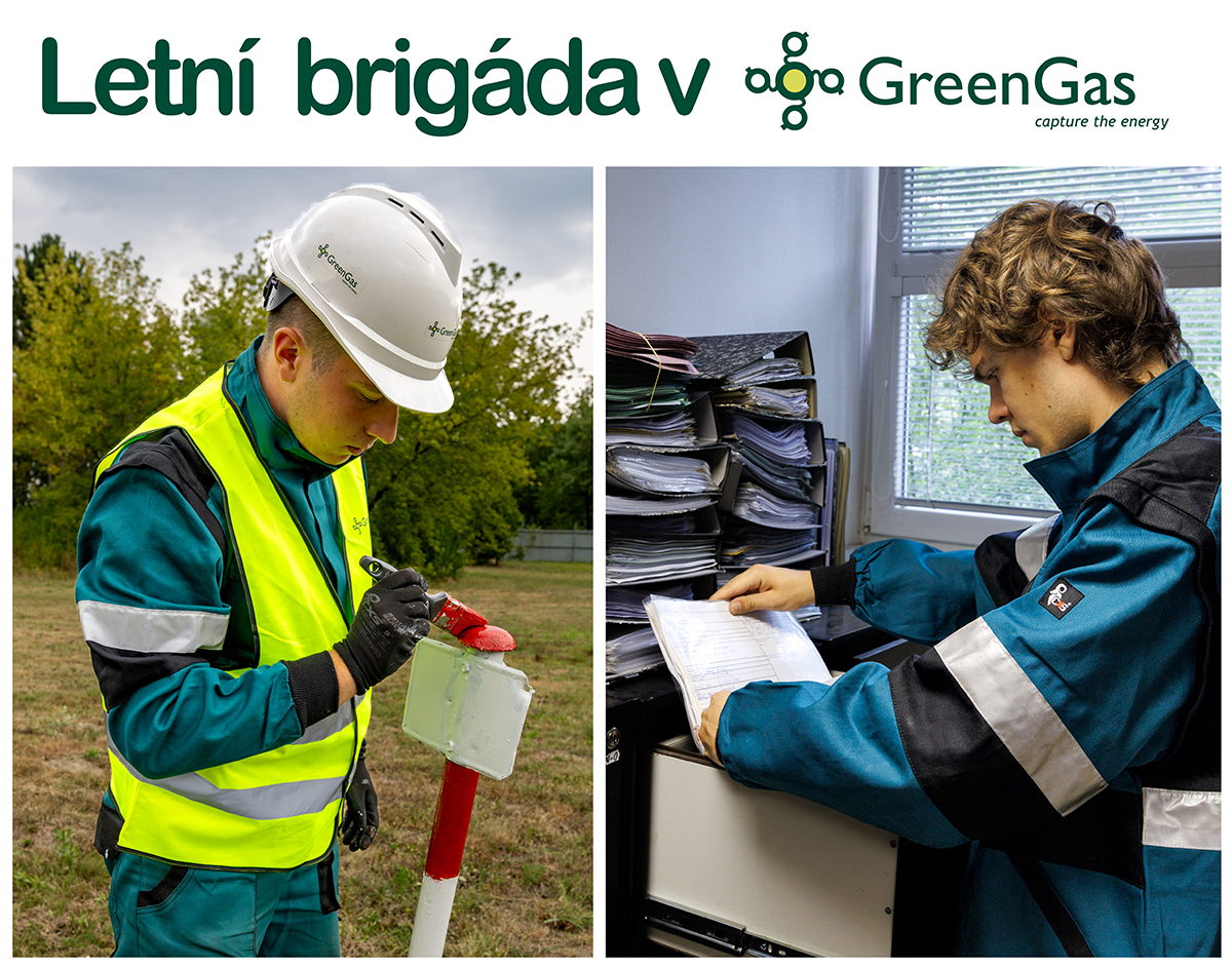 Green Gas děkuje všem letním brigádníkům!